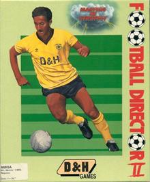 Box cover for Football Director 2 on the Commodore Amiga.