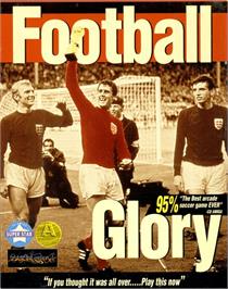 Box cover for Football Glory on the Commodore Amiga.