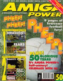 Box cover for Frantic Freddie on the Commodore Amiga.