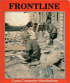 Box cover for Frontline on the Commodore Amiga.