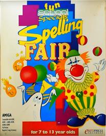Box cover for Fun School Specials - Spelling Fair on the Commodore Amiga.