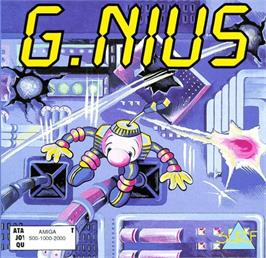 Box cover for G.nius on the Commodore Amiga.