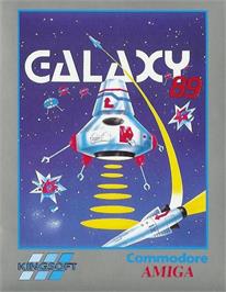 Box cover for Galaxy '89 on the Commodore Amiga.