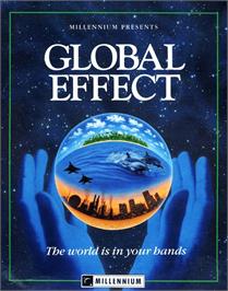 Box cover for Global Effect on the Commodore Amiga.
