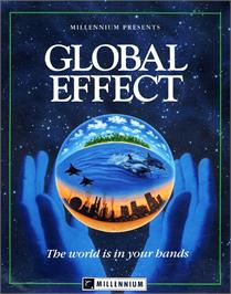 Box cover for Global Effect on the Commodore Amiga.