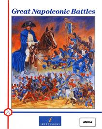 Box cover for Great Napoleonic Battles on the Commodore Amiga.