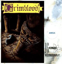 Box cover for Grimblood on the Commodore Amiga.