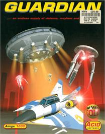 Box cover for Guardian on the Commodore Amiga.