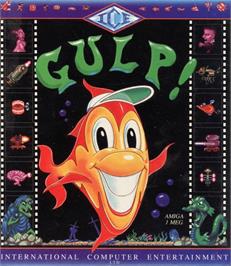Box cover for Gulp on the Commodore Amiga.