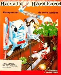 Box cover for Harald Hårdtand - Kampen Om De Rene Tænder on the Commodore Amiga.