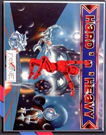 Box cover for Hard 'n' Heavy on the Commodore Amiga.