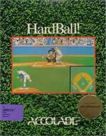 Box cover for Hardball! on the Commodore Amiga.
