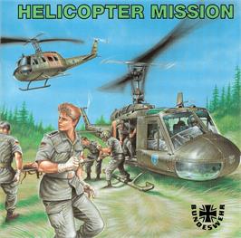 Box cover for Helicopter Mission on the Commodore Amiga.
