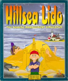 Box cover for Hillsea Lido on the Commodore Amiga.