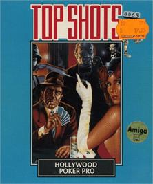 Box cover for Hollywood Poker Pro on the Commodore Amiga.
