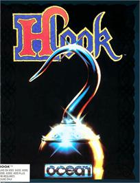 Box cover for Hook on the Commodore Amiga.