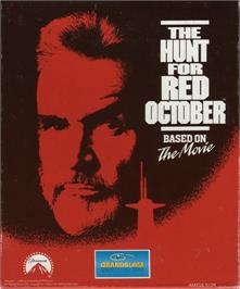 Box cover for Hunt For Red October, The - The Movie on the Commodore Amiga.