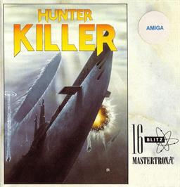 Box cover for Hunter Killer on the Commodore Amiga.