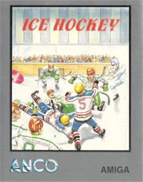 Box cover for Ice Hockey on the Commodore Amiga.