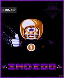 Box cover for Indigo on the Commodore Amiga.