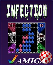 Box cover for Infection on the Commodore Amiga.