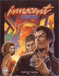 Box cover for Innocent Until Caught on the Commodore Amiga.