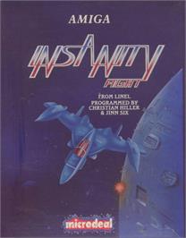 Box cover for Insanity Fight on the Commodore Amiga.