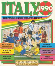 Box cover for Italy 1990 on the Commodore Amiga.