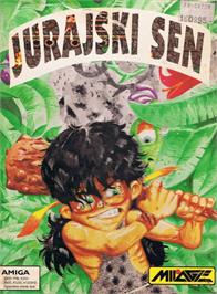 Box cover for Jurajski Sen on the Commodore Amiga.