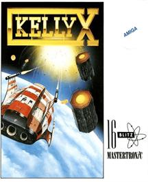 Box cover for Kelly X on the Commodore Amiga.