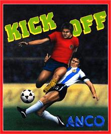 Box cover for Kick Off on the Commodore Amiga.