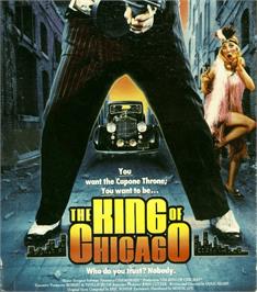 Box cover for King of Chicago on the Commodore Amiga.