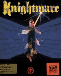 Box cover for Knightmare on the Commodore Amiga.