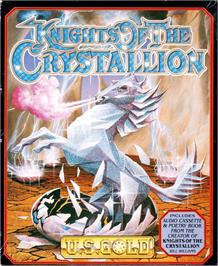 Box cover for Knights Of The Crystallion on the Commodore Amiga.