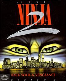 Box cover for Last Ninja 2 on the Commodore Amiga.