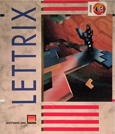 Box cover for Lettrix on the Commodore Amiga.