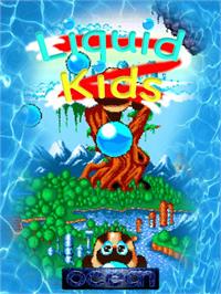 Box cover for Liquid Kids on the Commodore Amiga.