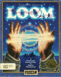 Box cover for Loom on the Commodore Amiga.