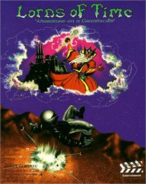 Box cover for Lords Of Time (1992) on the Commodore Amiga.