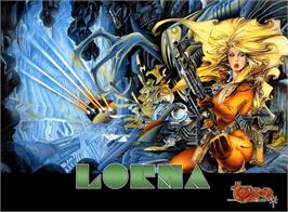 Box cover for Lorna on the Commodore Amiga.