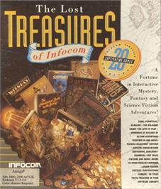 Box cover for Lost Treasures of Infocom on the Commodore Amiga.