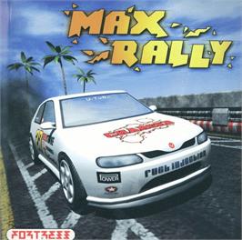 Box cover for Max Rally on the Commodore Amiga.