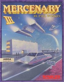 Box cover for Mercenary III : The Dion Crisis on the Commodore Amiga.