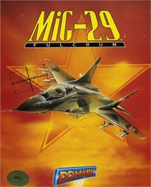 Box cover for Mig-29 Fulcrum on the Commodore Amiga.