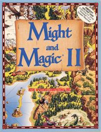 Box cover for Might and Magic 2: Gates to Another World on the Commodore Amiga.