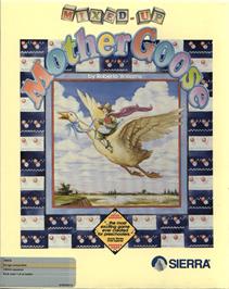 Box cover for Mixed-Up Mother Goose on the Commodore Amiga.