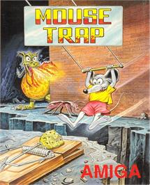 Box cover for Mouse Trap on the Commodore Amiga.