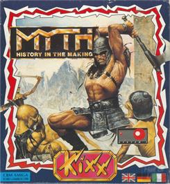Box cover for Myth: History in the Making on the Commodore Amiga.
