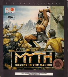 Box cover for Myth - History in the Making on the Commodore Amiga.
