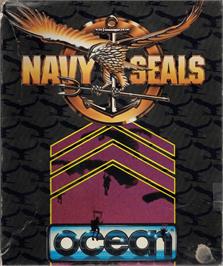 Box cover for Navy Seals on the Commodore Amiga.